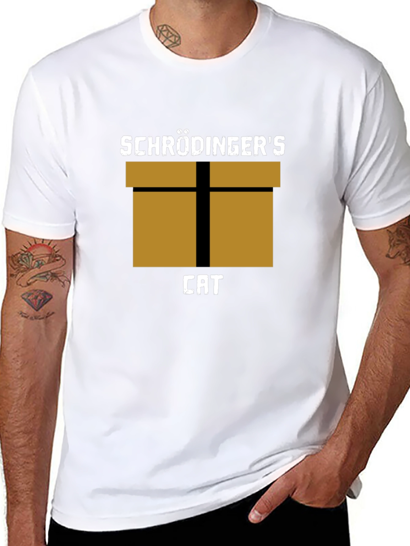 Schrödingers Cat T-Shirt - Science Humor Tee
