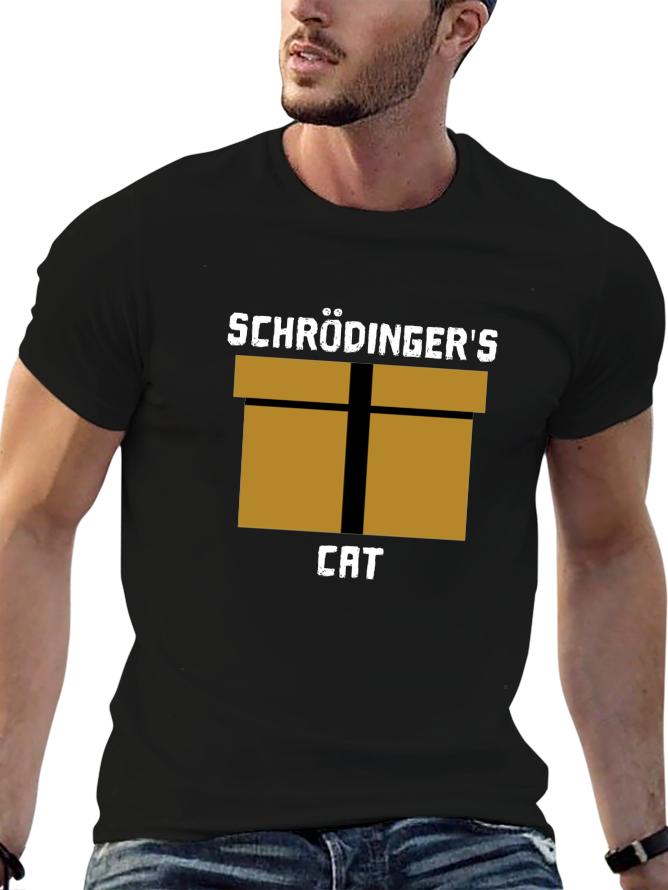 Schrödingers Cat T-Shirt - Science Humor Tee