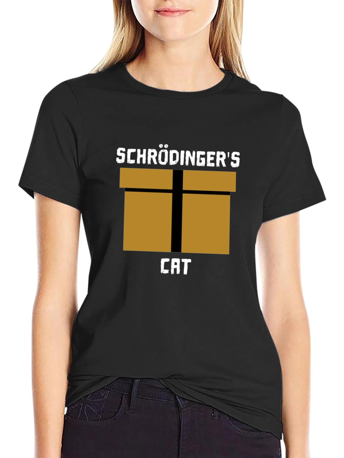 Schrödingers Cat T-Shirt - Science Humor Tee