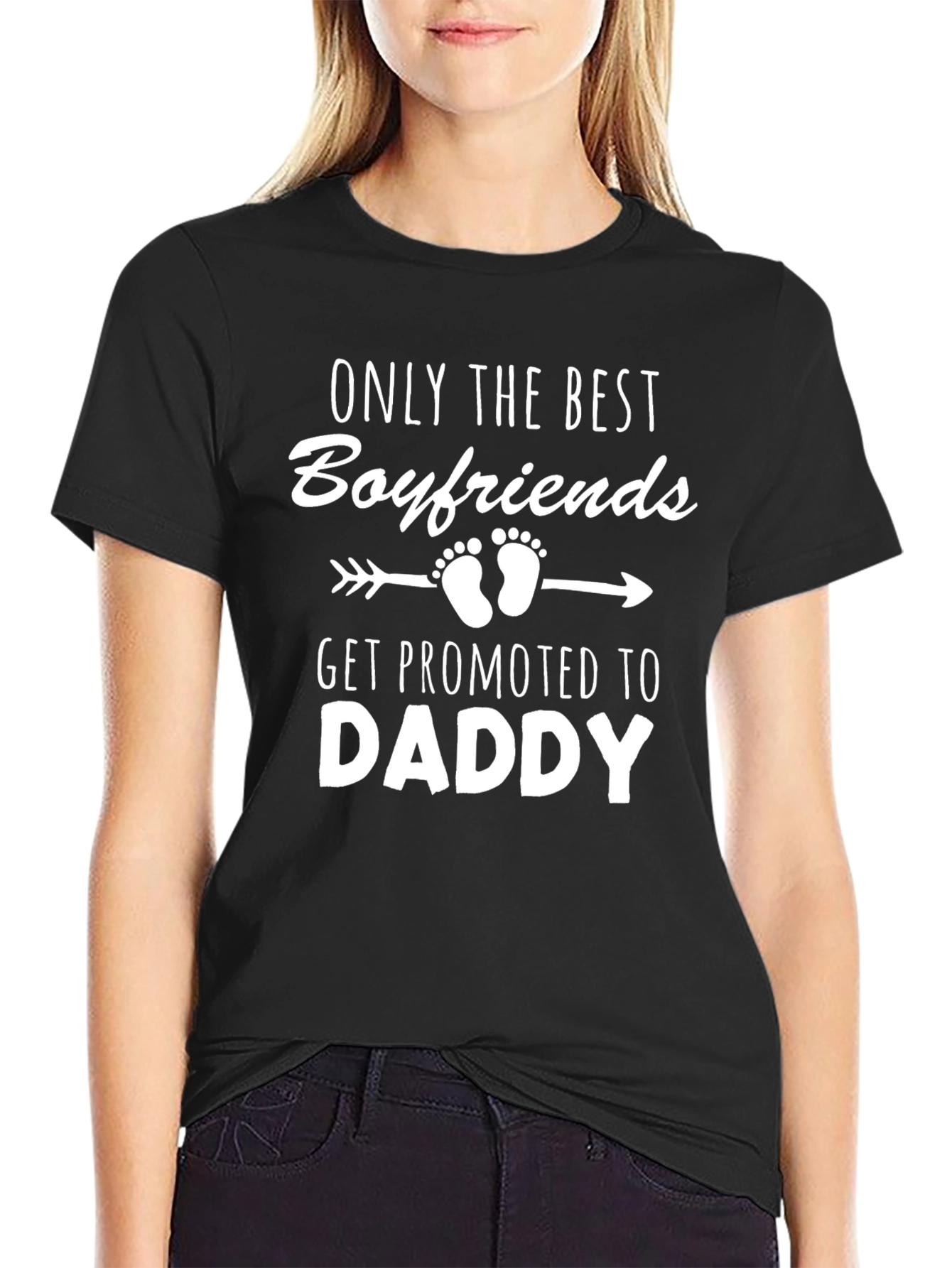 Best Boyfriends Get Promoted To Daddy Graphic T-Shirt