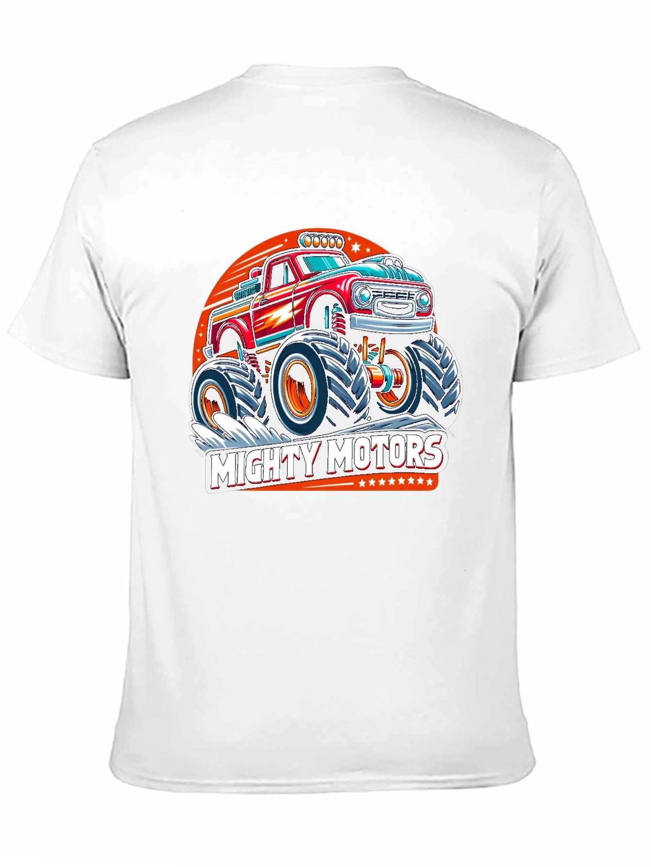 Mighty Motors Monster Truck Graphic Tee
