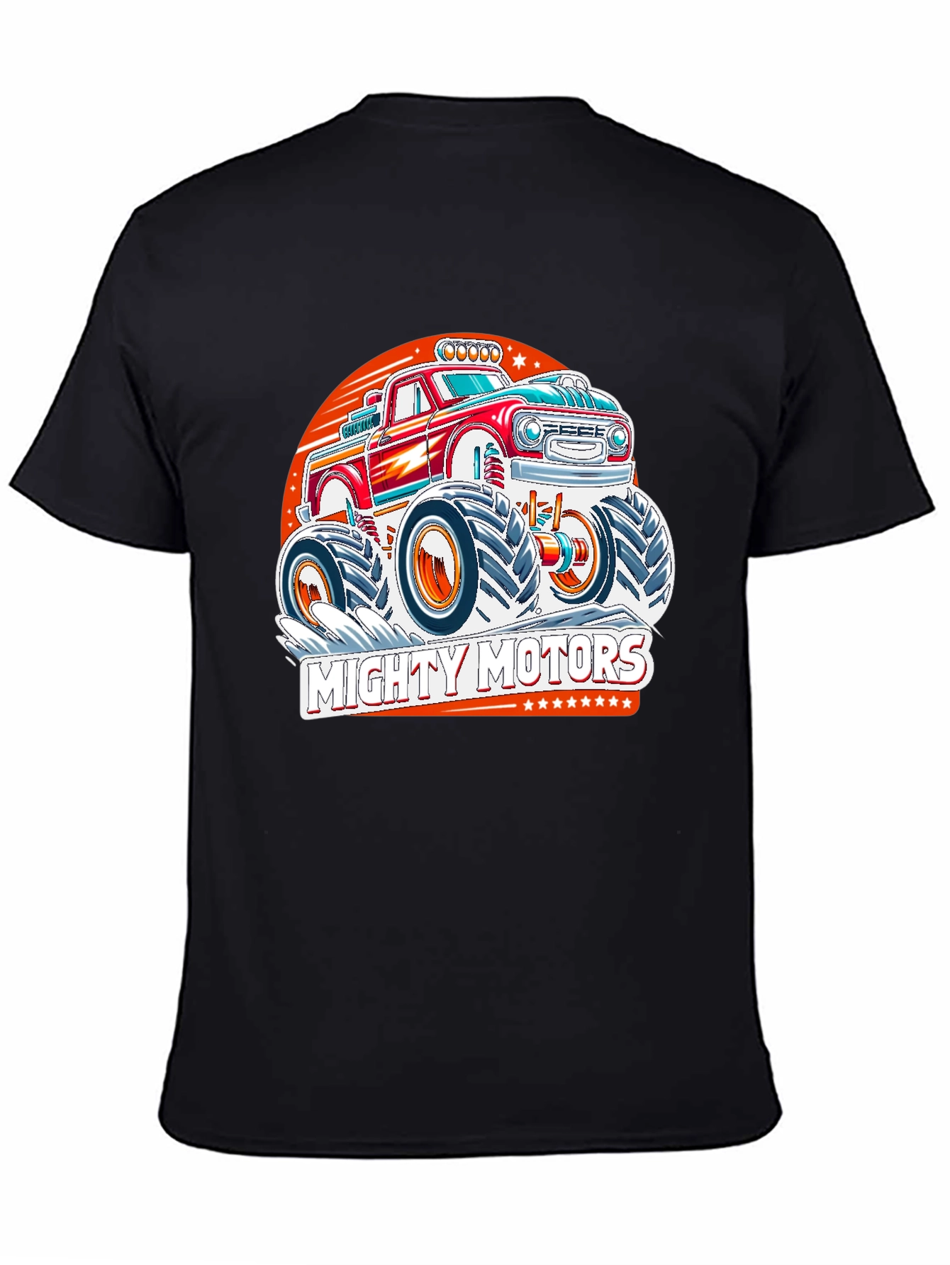 Mighty Motors Monster Truck Graphic Tee