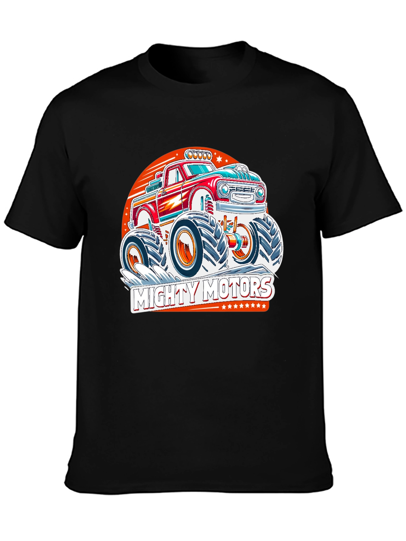 Mighty Motors Monster Truck Graphic Tee