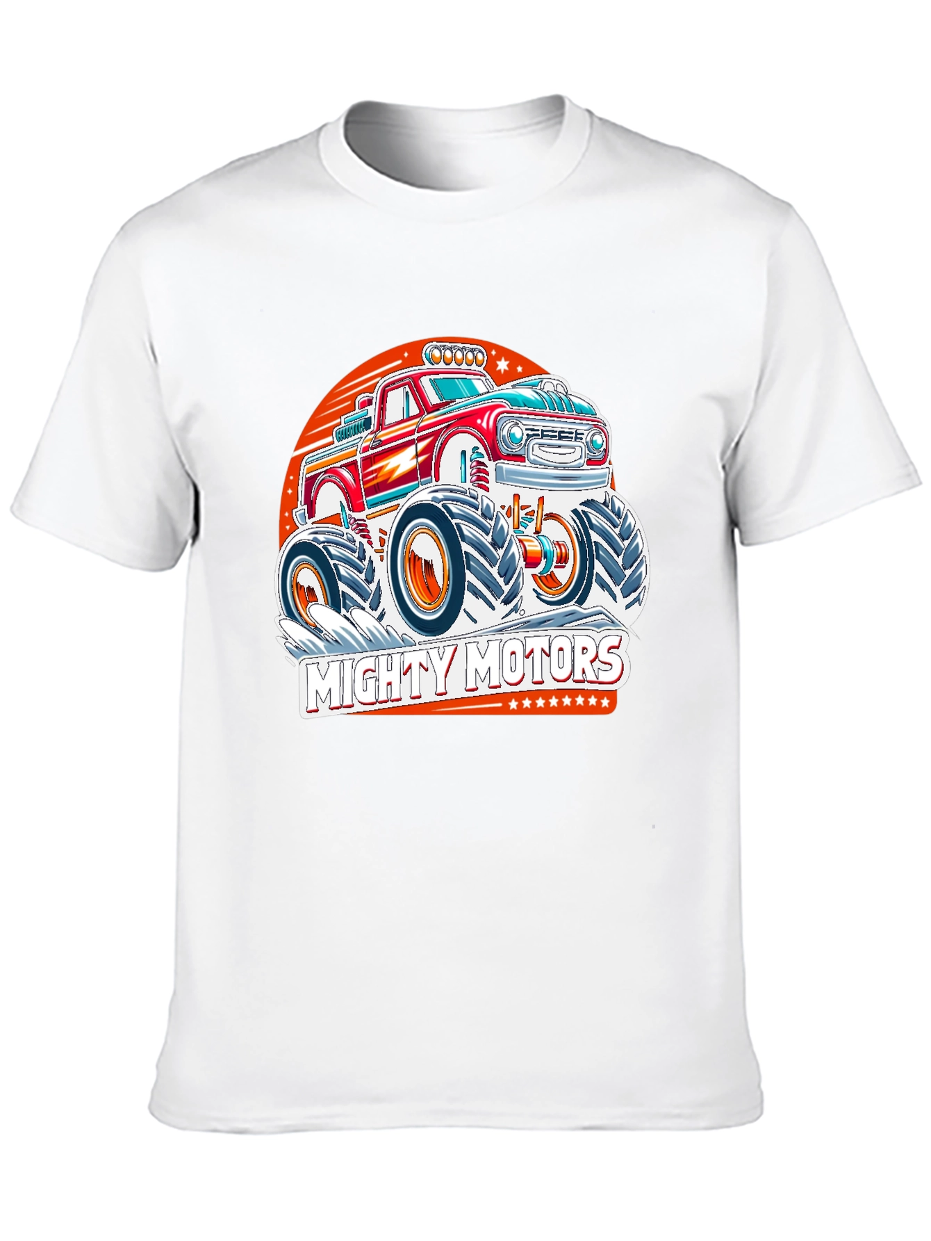 Mighty Motors Monster Truck Graphic Tee