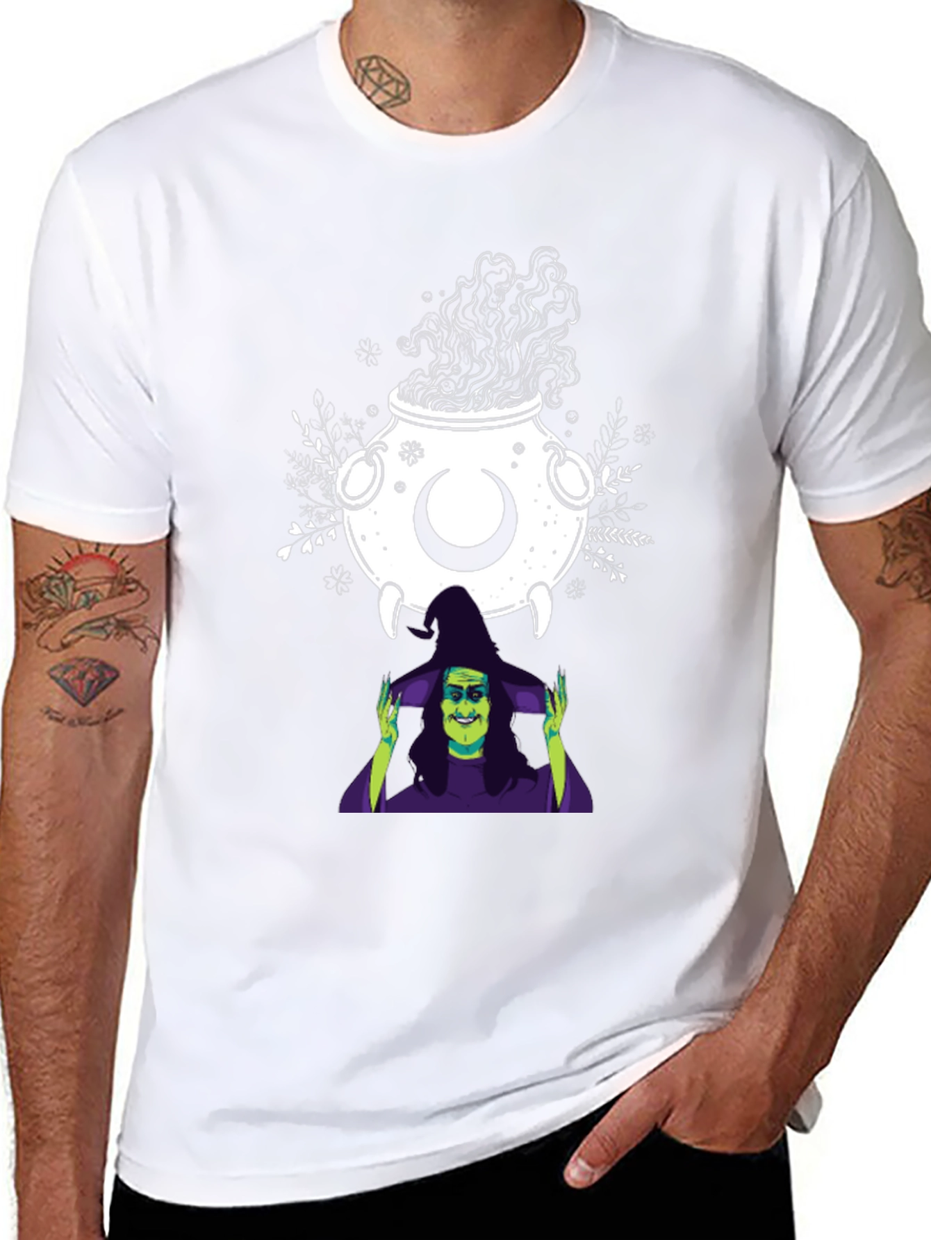 Witch Cauldron Graphic Tee