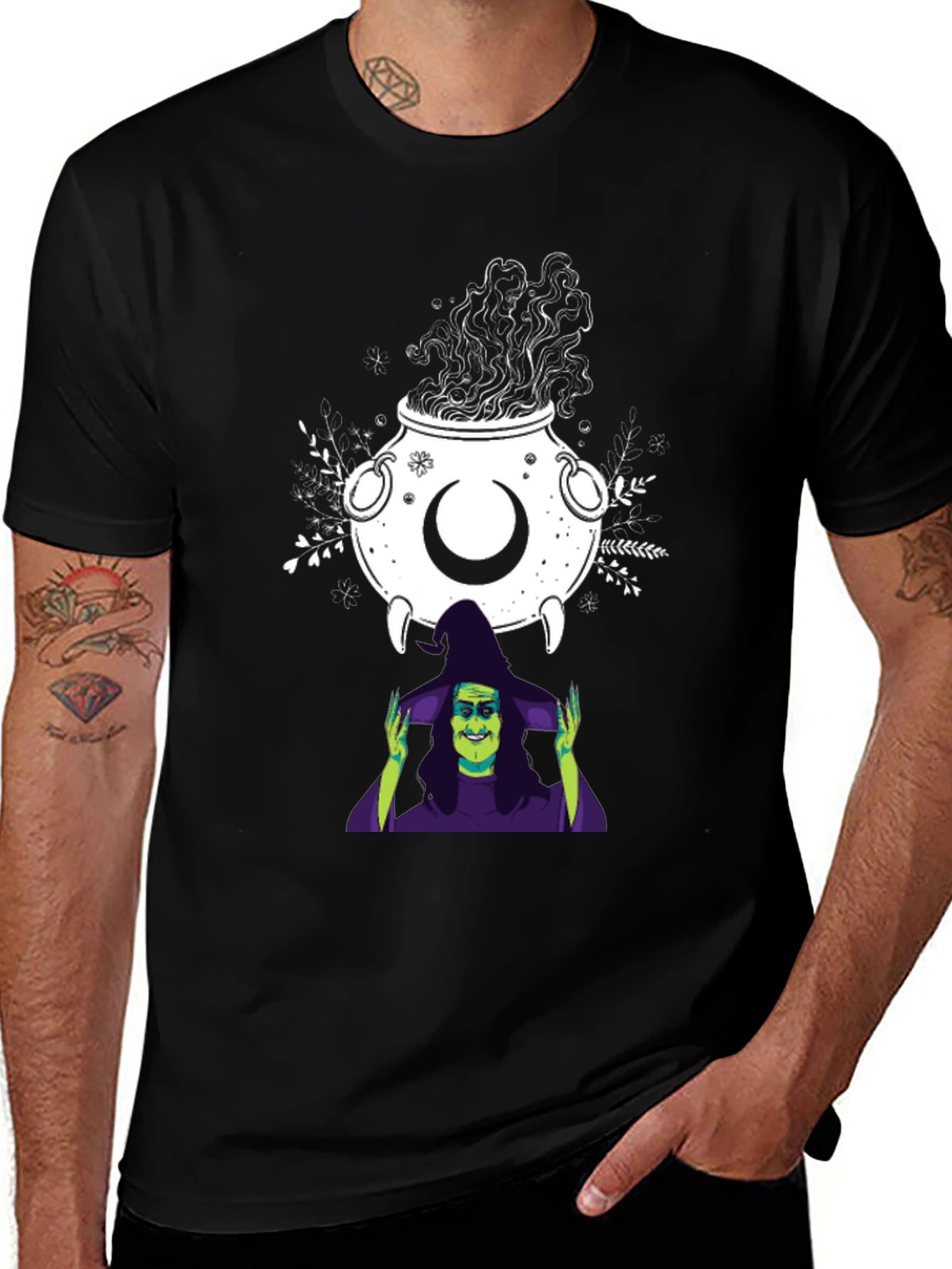 Witch Cauldron Graphic Tee