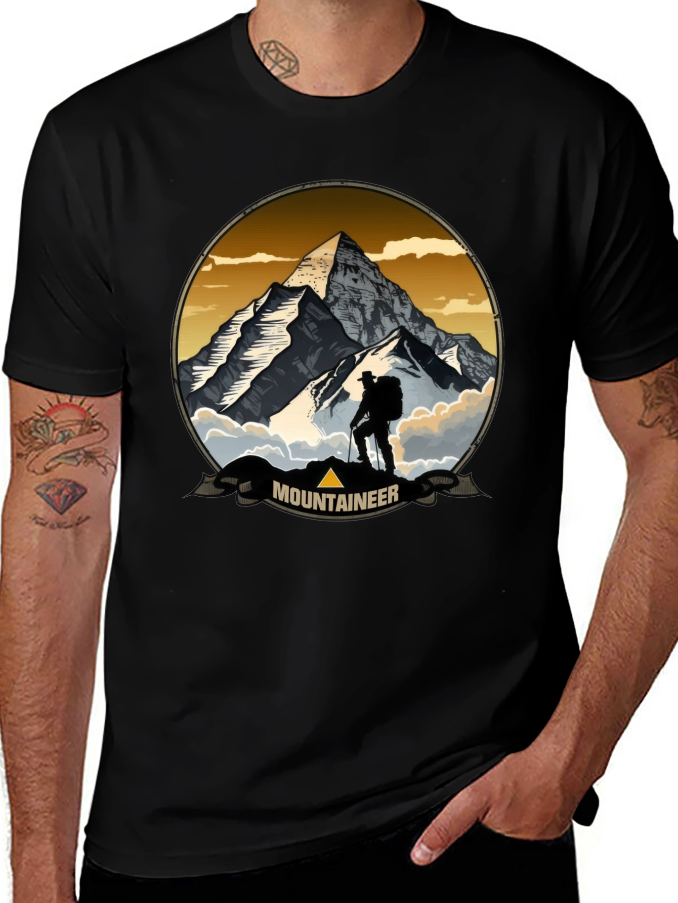 Mountaineer Adventure Graphic T-Shirt