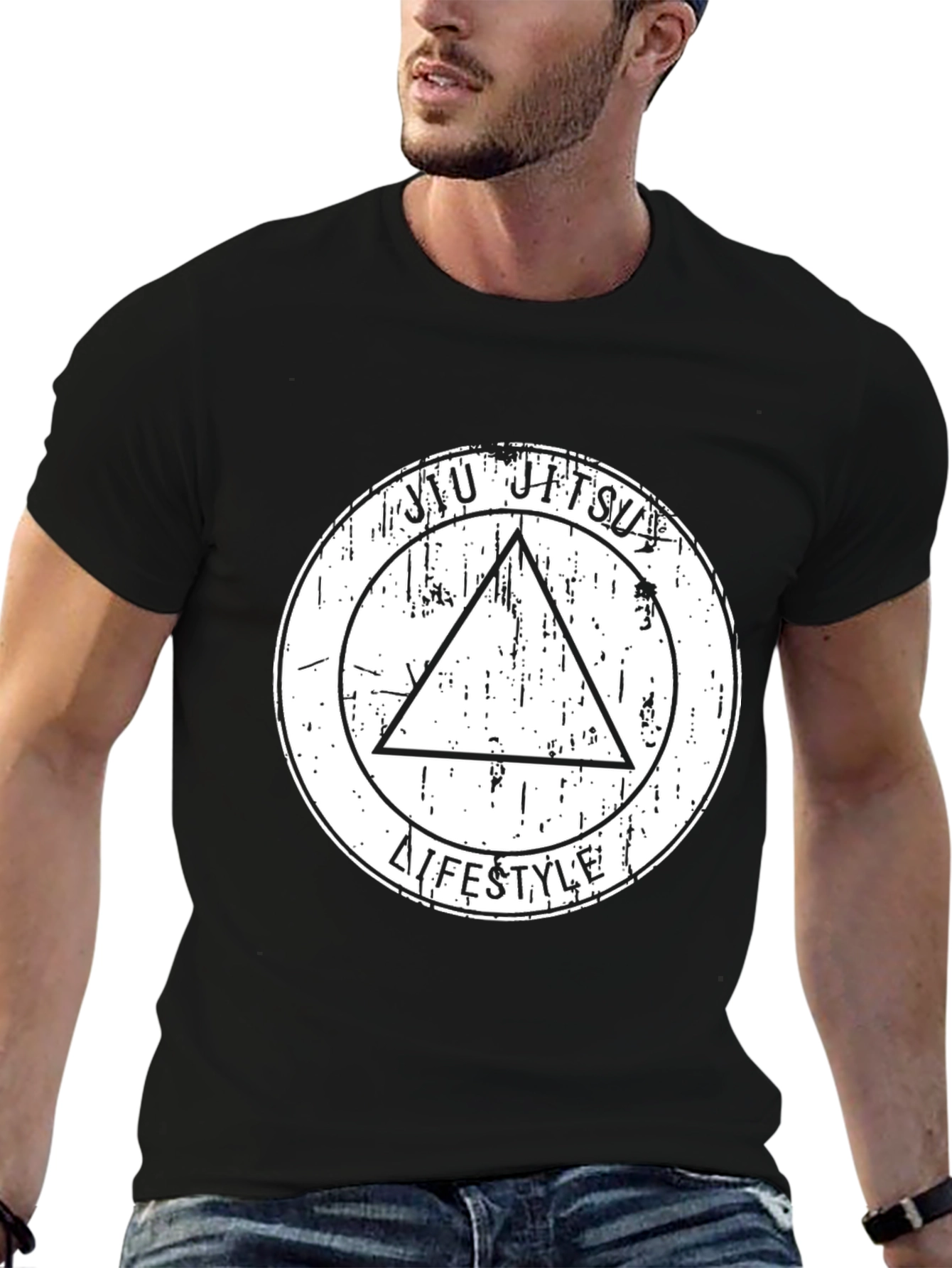Jiu Jitsu Lifestyle Graphic Tee - Black