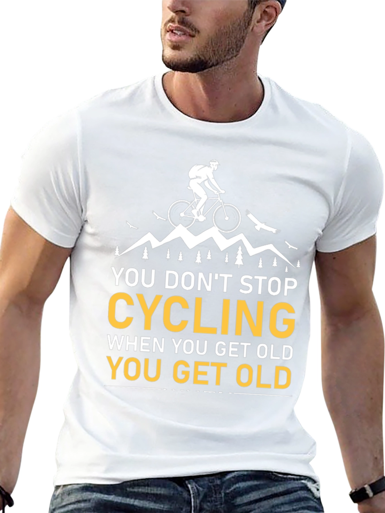 Cycling Never Get Old T-Shirt