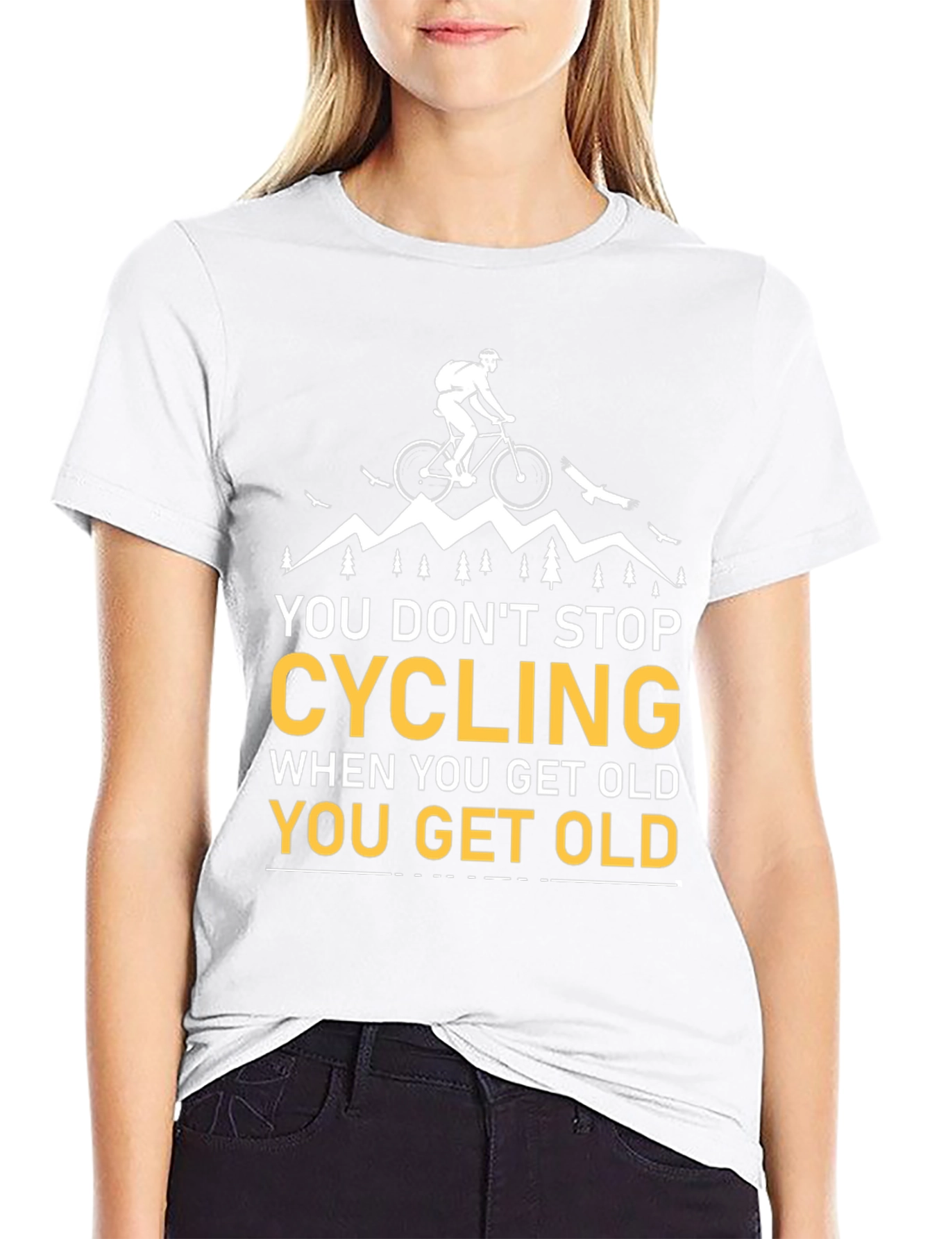 Cycling Never Get Old T-Shirt