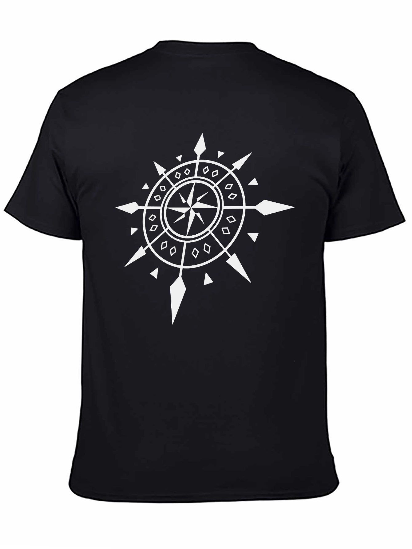 Compass Graphic Tee - Black