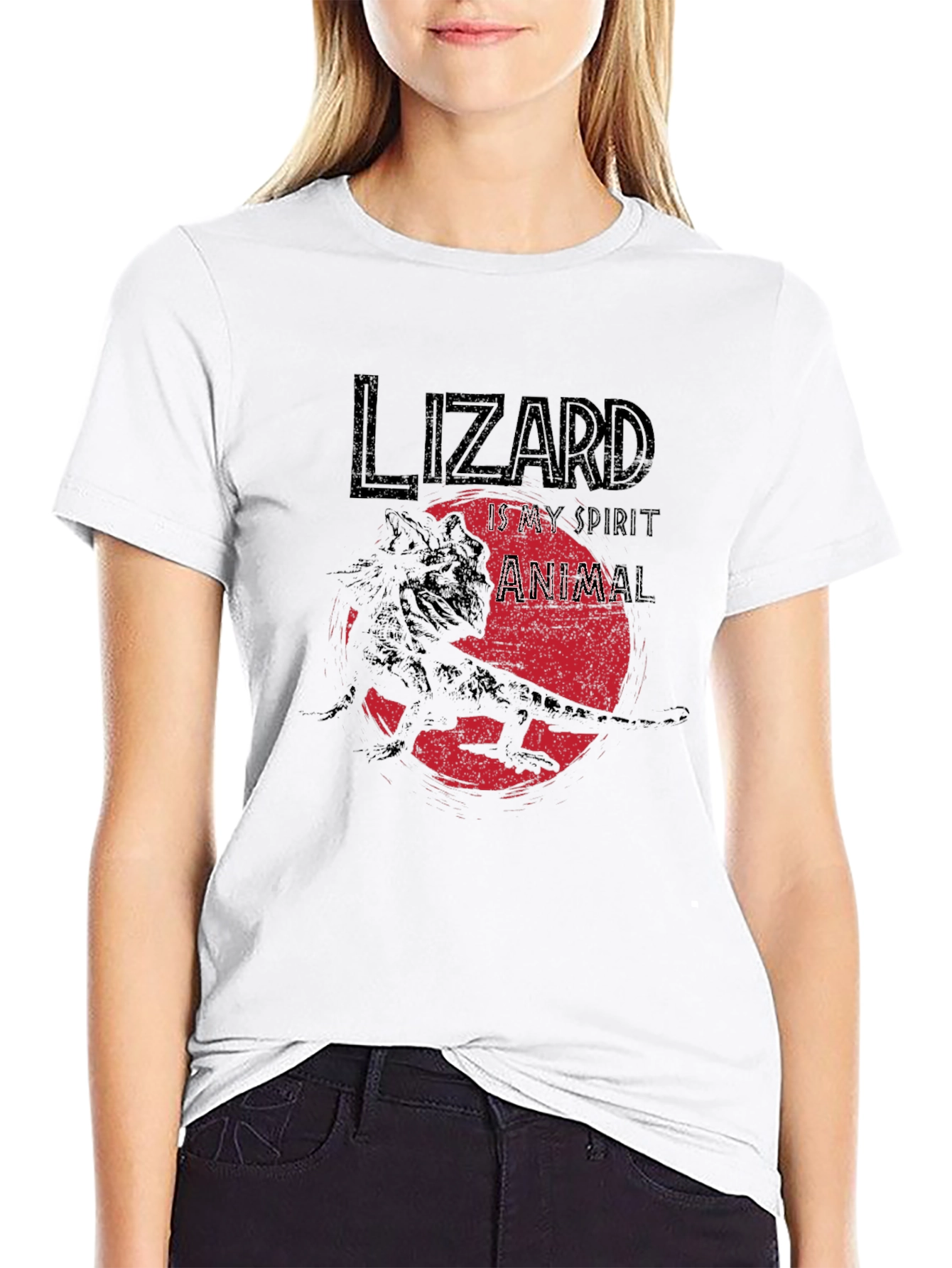 Lizard Spirit Animal Graphic Tee
