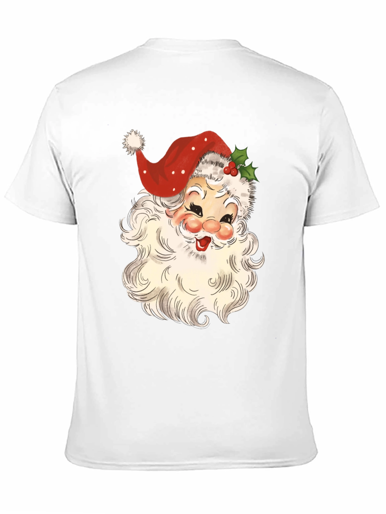 Retro Santa Claus Graphic Tee