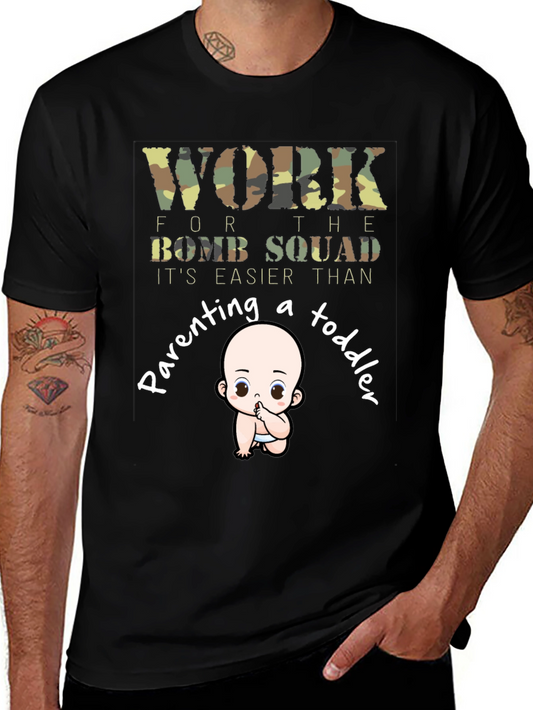 Bomb Squad Funny Parenting Toddler T-Shirt