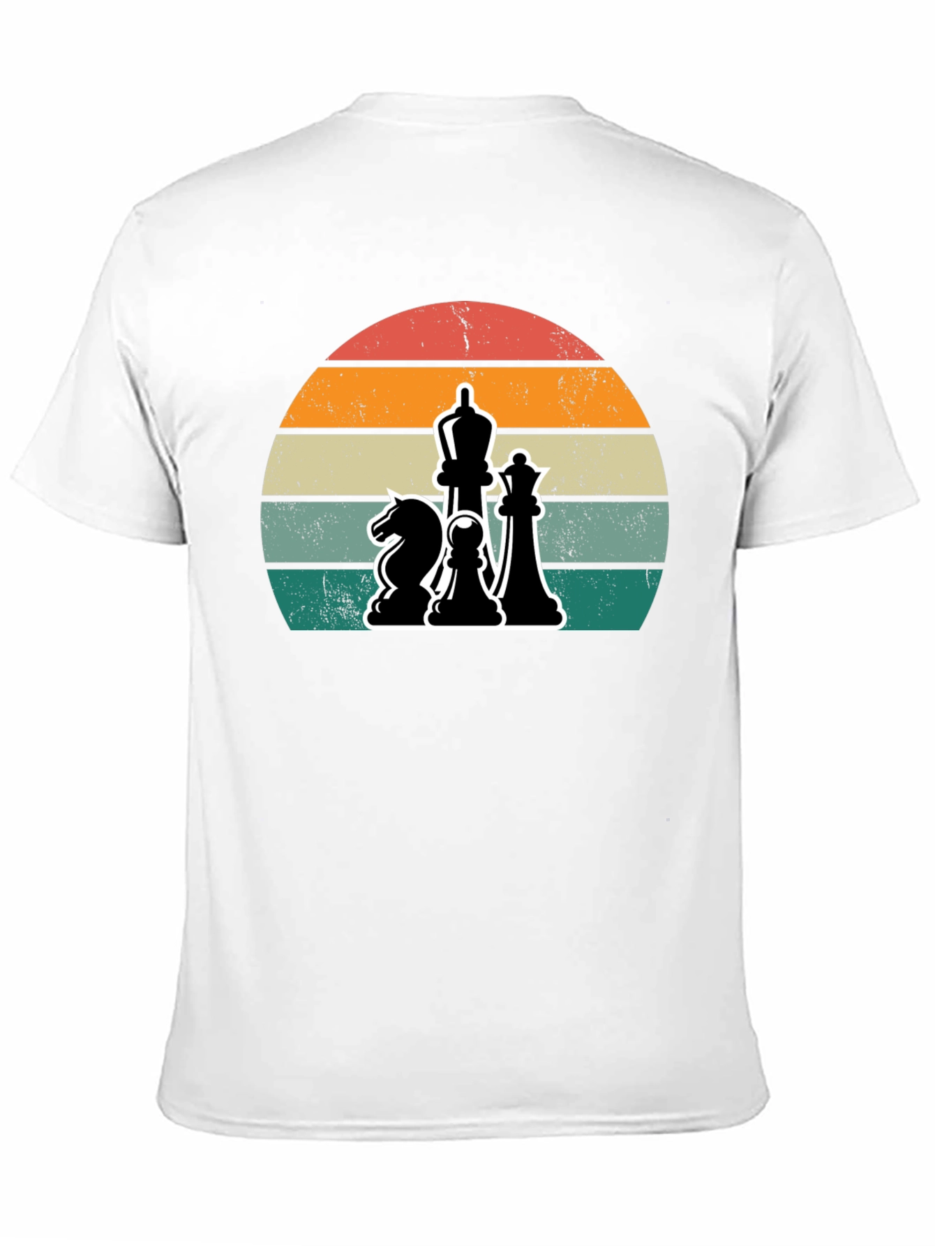 Chess Sunset Graphic Tee - Stylish Comfort