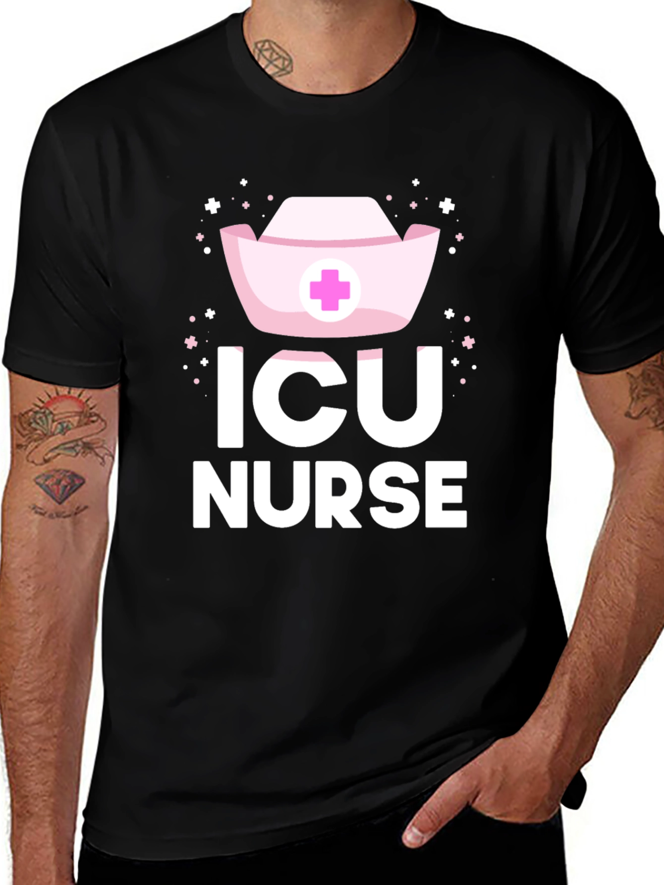 ICU Nurse T-Shirt - Stylish Medical Apparel