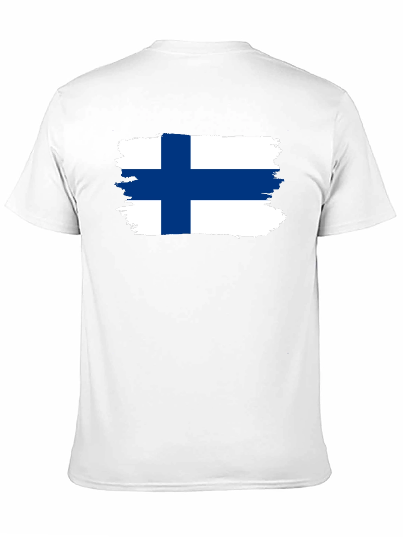 Finland Flag T-Shirt - Distressed Graphic Tee