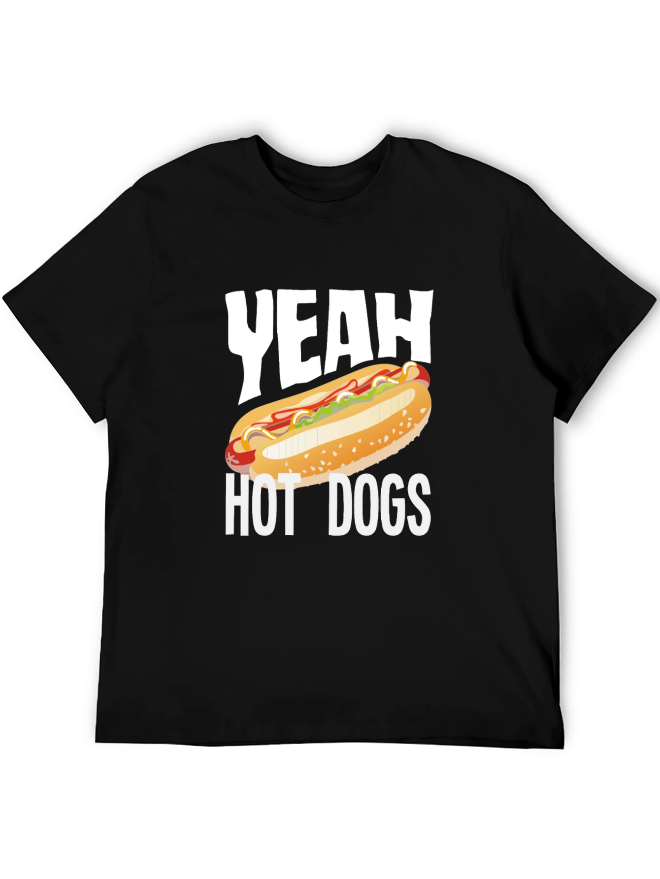 Yeah Hot Dogs T-Shirt - Funny Graphic Tee