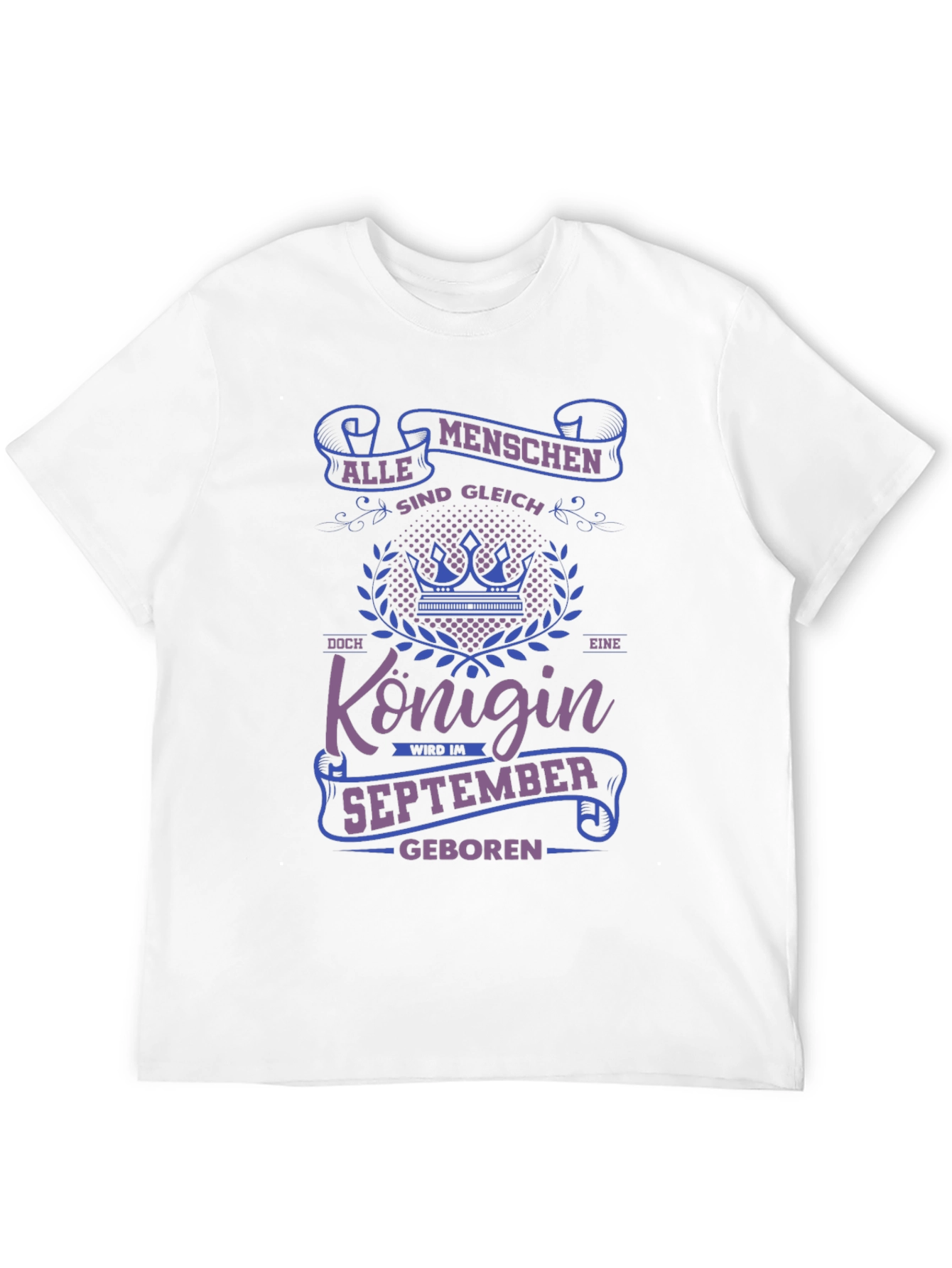September Queen T-Shirt - Birthday Gift Idea