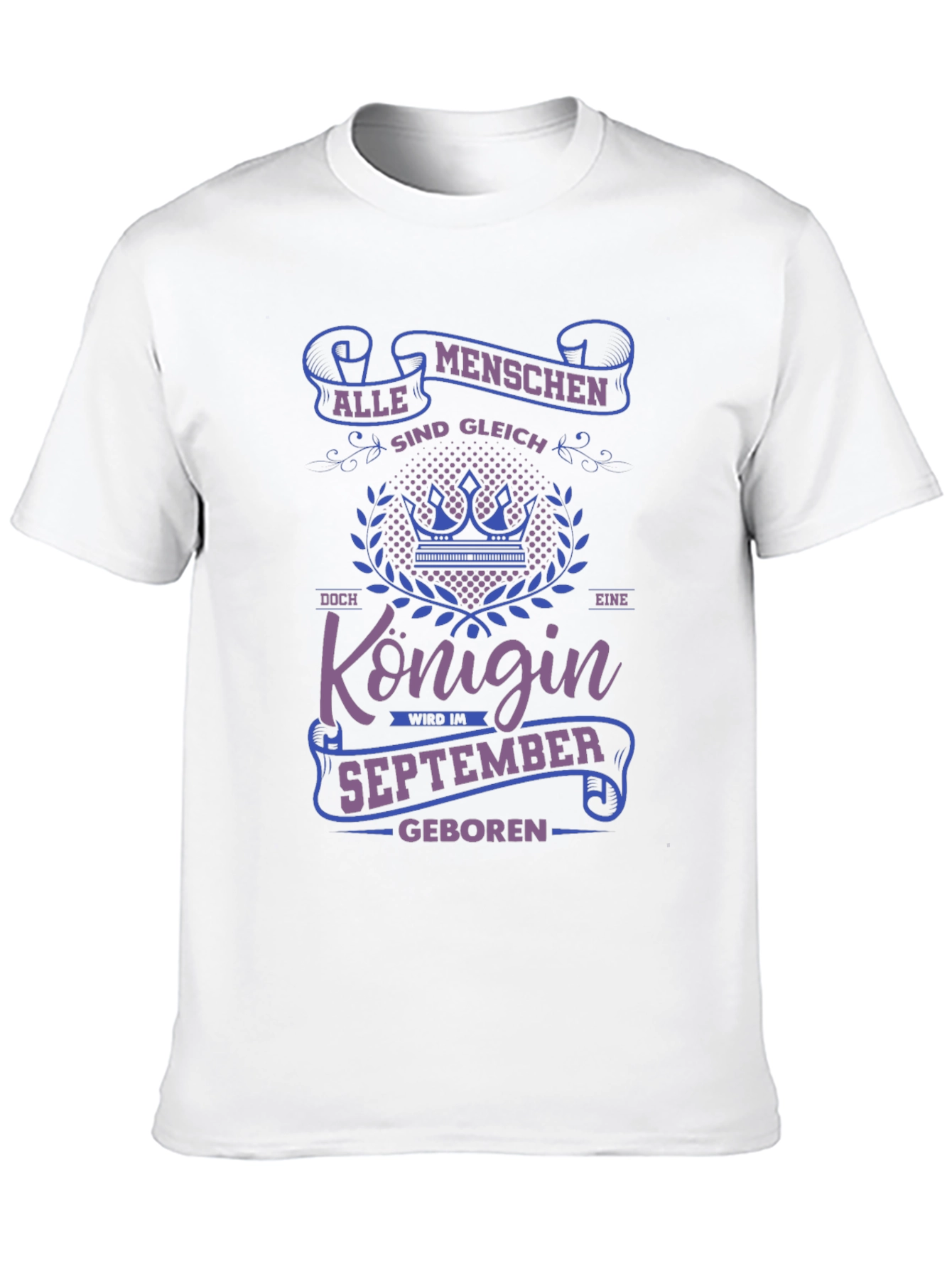 September Queen T-Shirt - Birthday Gift Idea