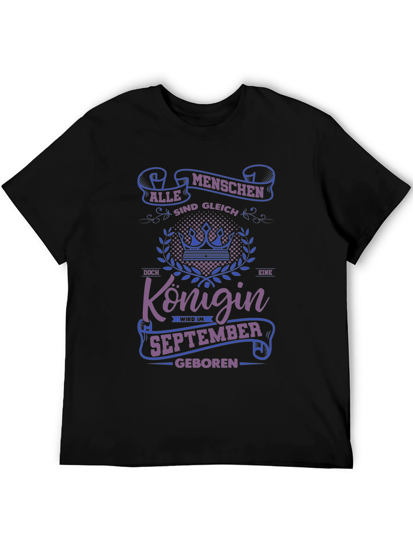 September Queen T-Shirt - Birthday Gift Idea
