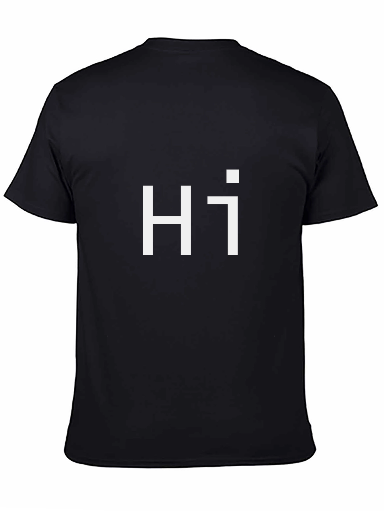 Modern Hi T-Shirt - Black Casual Tee