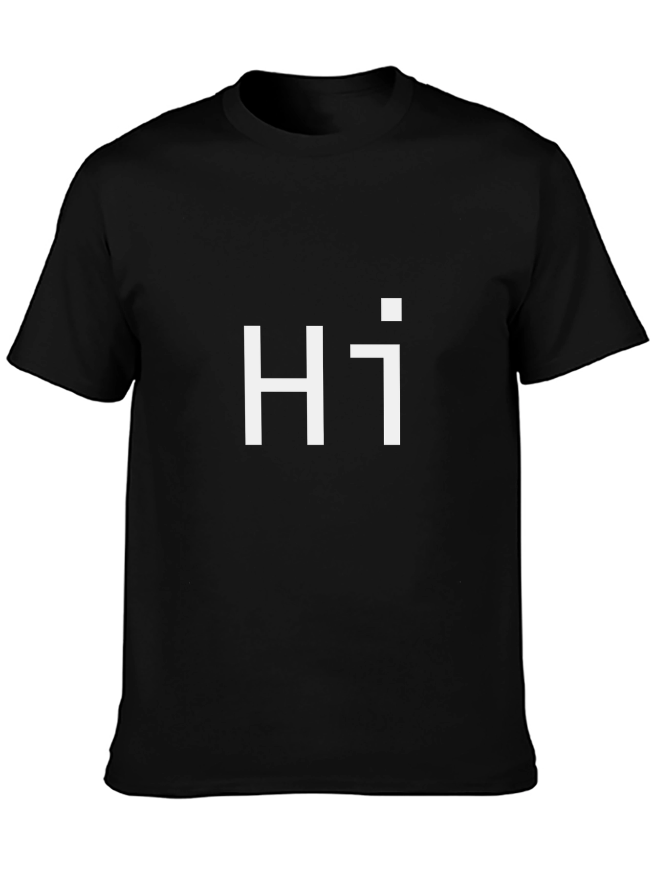 Modern Hi T-Shirt - Black Casual Tee