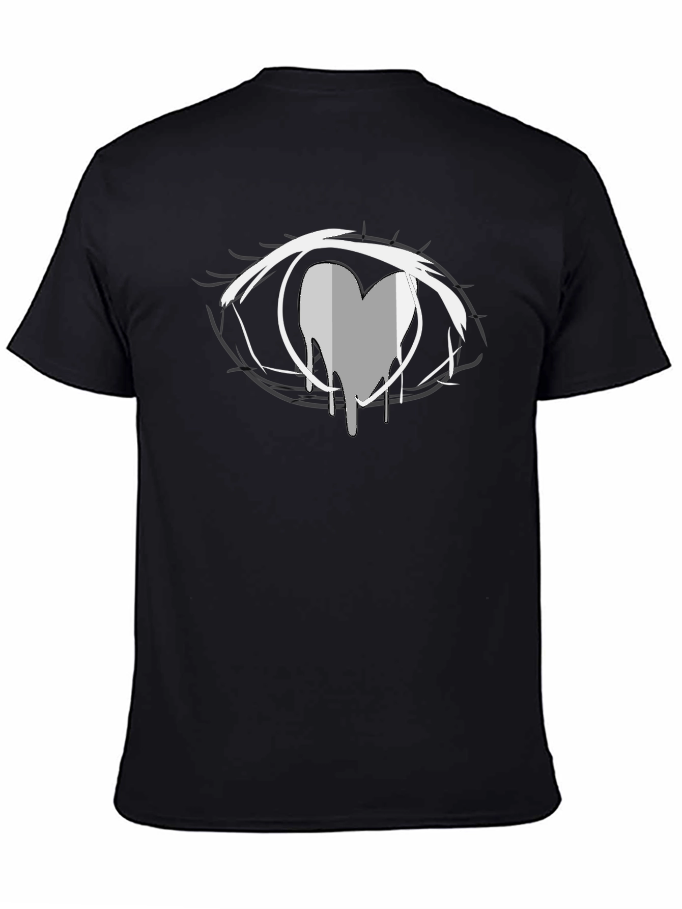 Eye Heart Graphic T-Shirt - Modern Art Tee