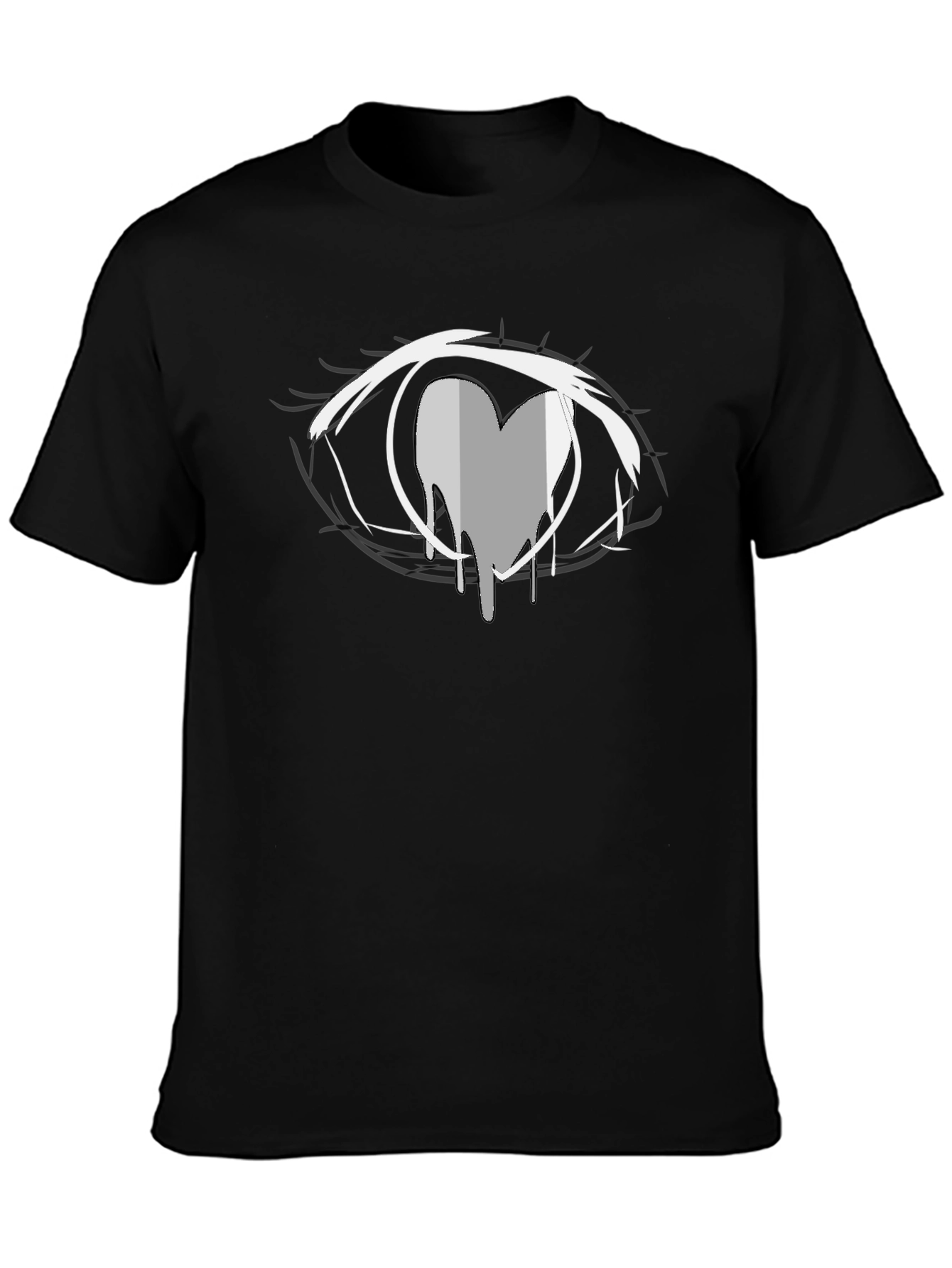 Eye Heart Graphic T-Shirt - Modern Art Tee