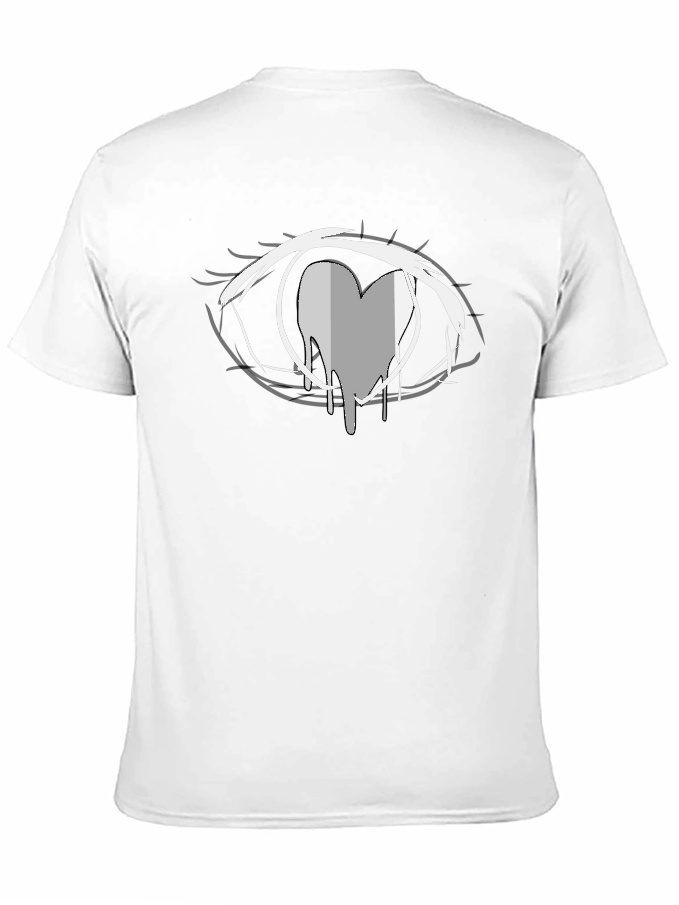 Eye Heart Graphic T-Shirt - Modern Art Tee
