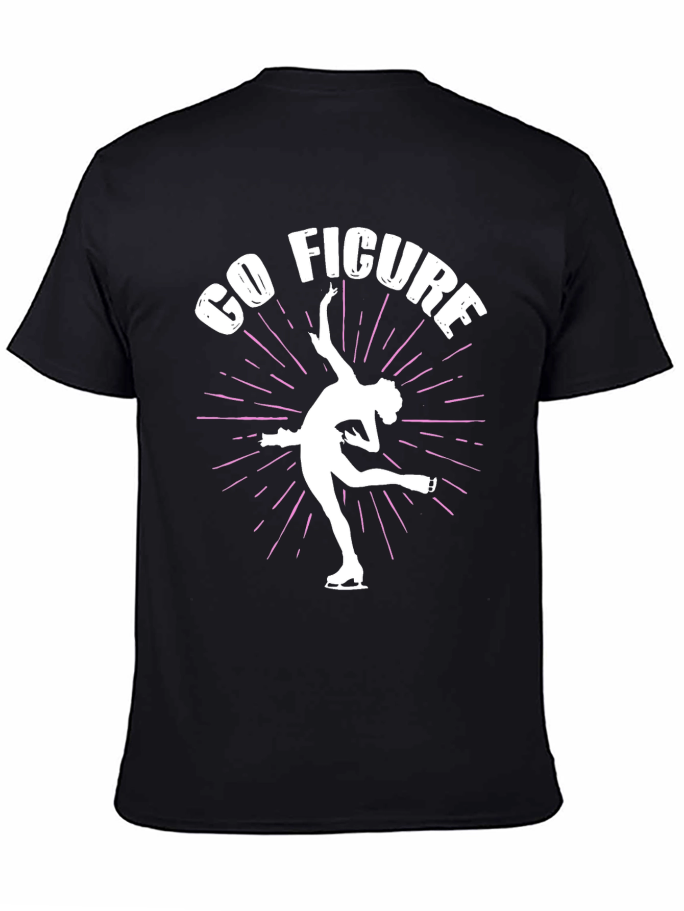 Go Figure Skating Graphic Tee - Unique Design