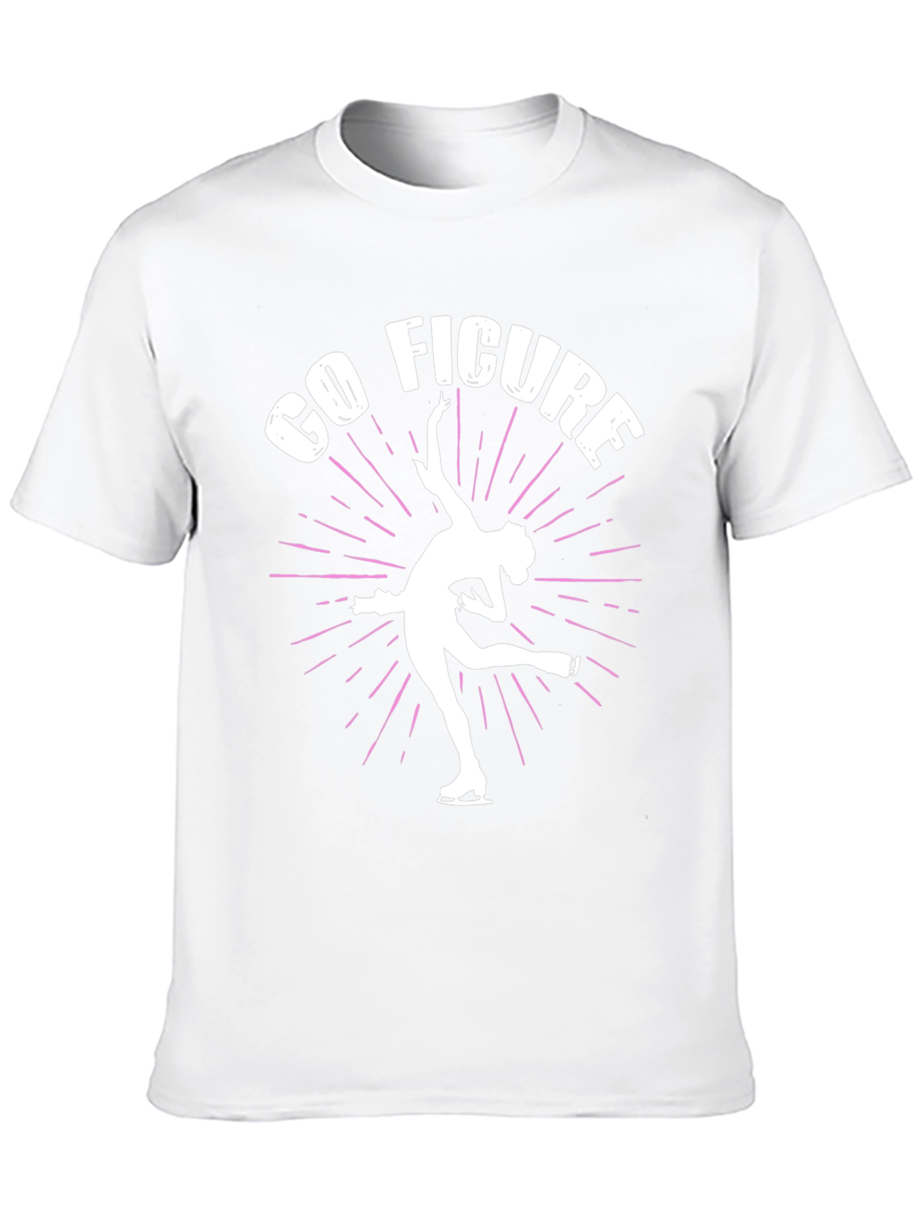Go Figure Skating Graphic Tee - Unique Design