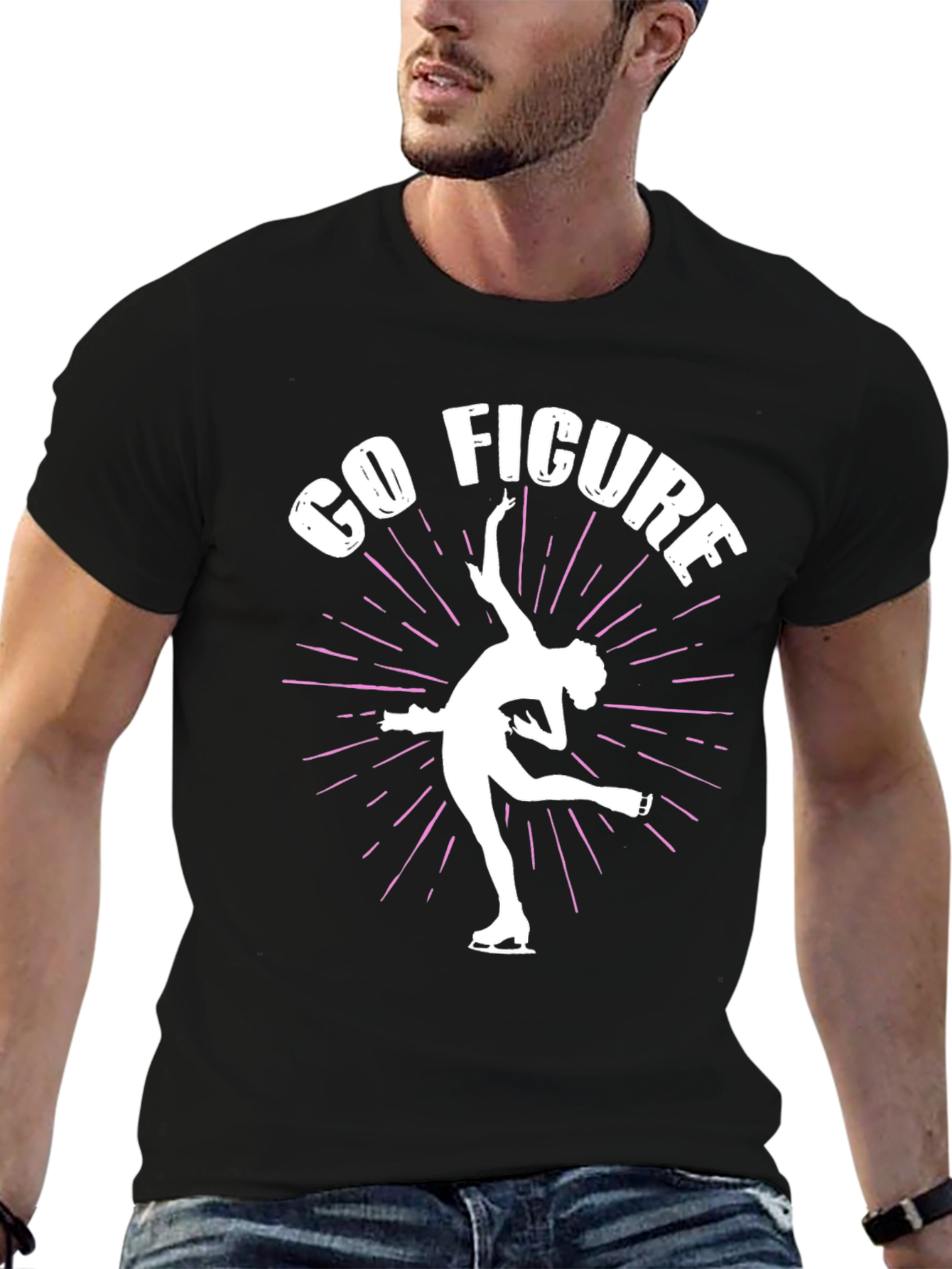 Go Figure Skating Graphic Tee - Unique Design