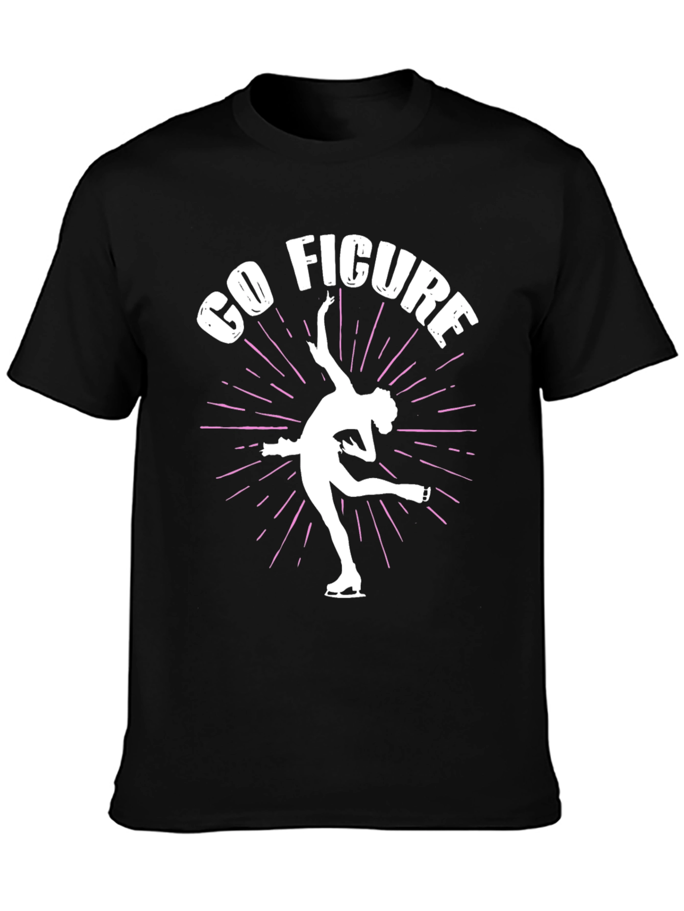 Go Figure Skating Graphic Tee - Unique Design