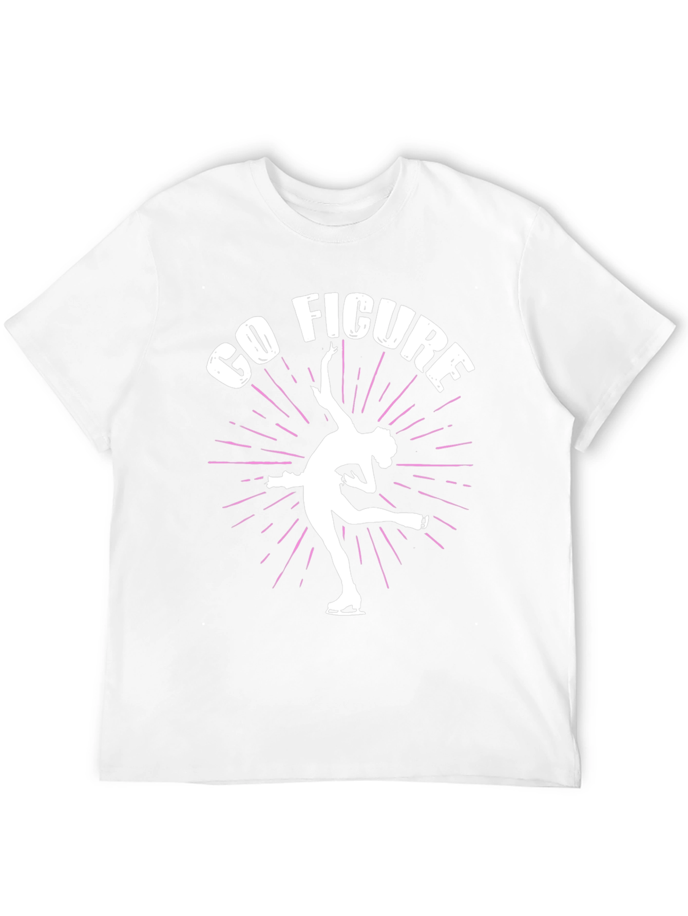 Go Figure Skating Graphic Tee - Unique Design