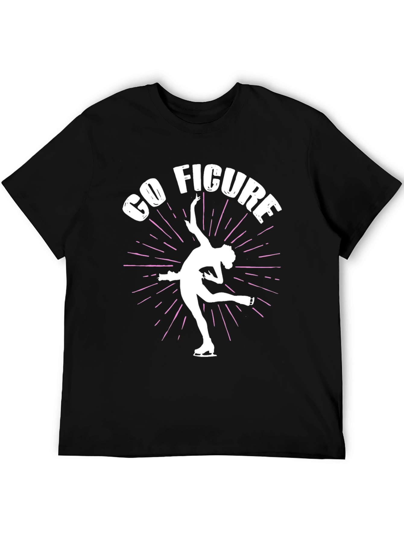 Go Figure Skating Graphic Tee - Unique Design