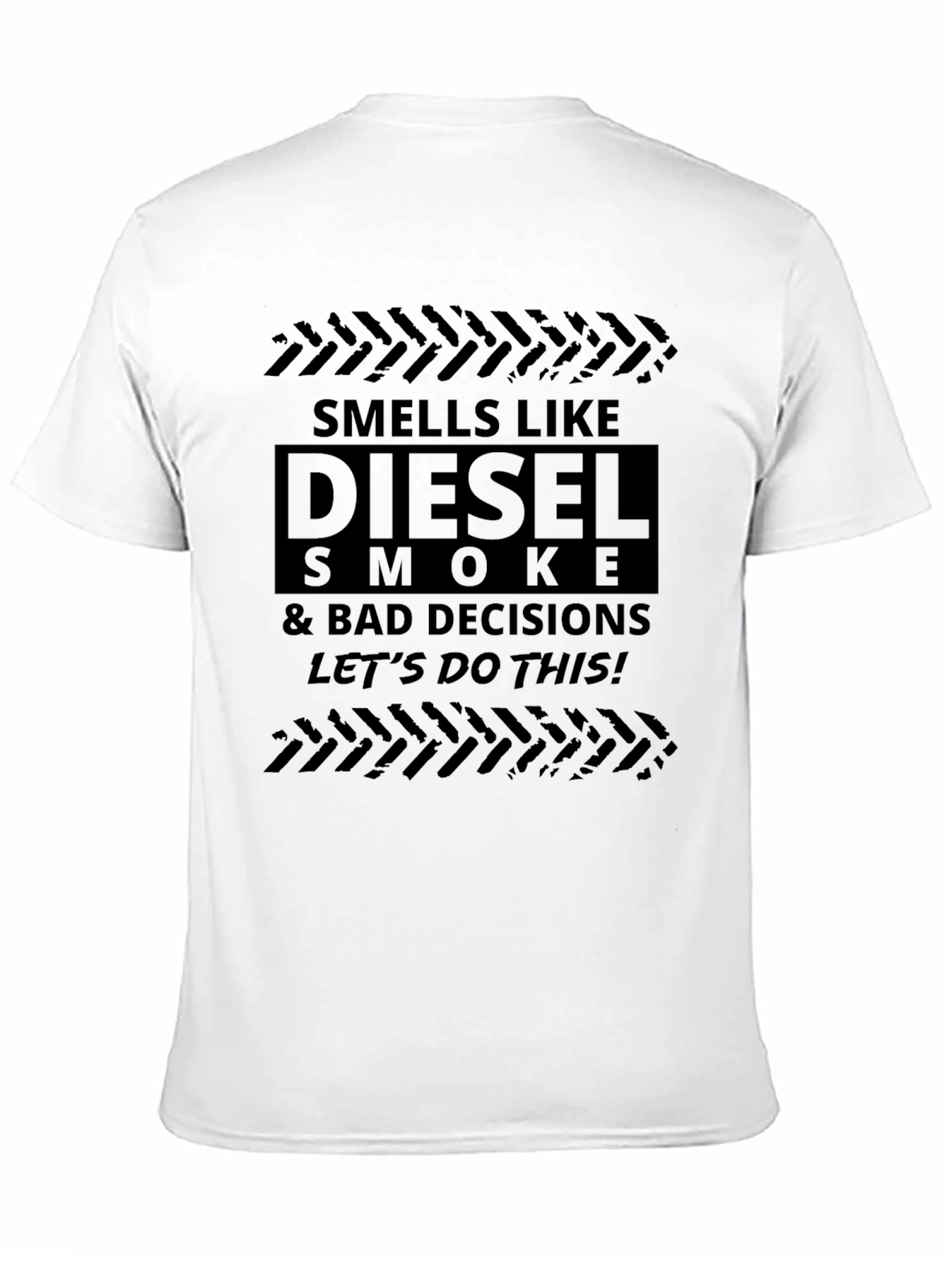 Diesel Smoke & Bad Decisions Black Graphic T-Shirt
