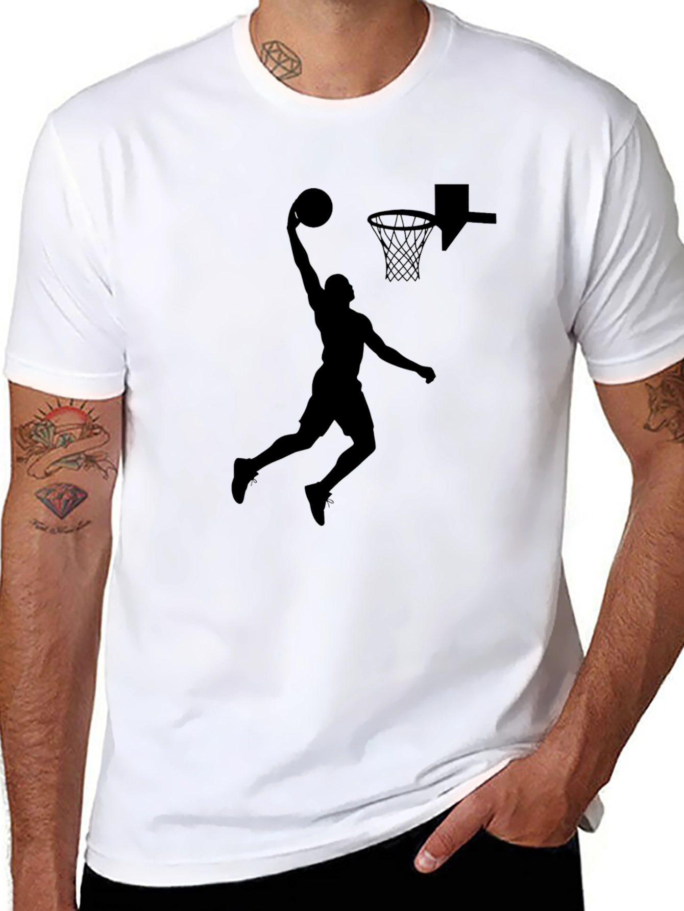 Slam Dunk T-Shirt - Black Graphic Tee