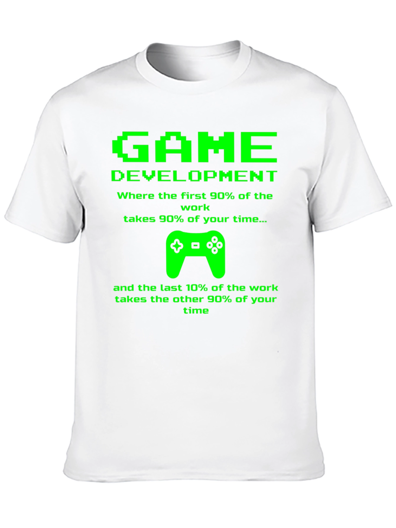 Game Development Funny Black T-Shirt