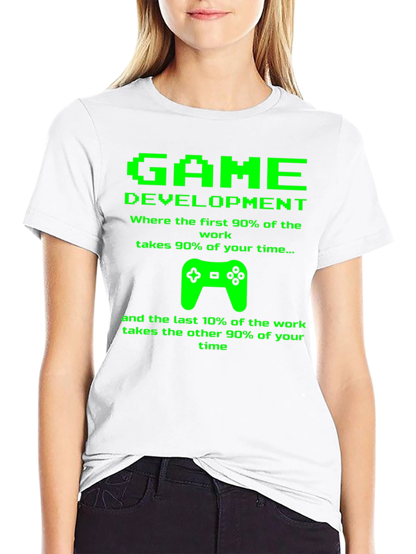 Game Development Funny Black T-Shirt