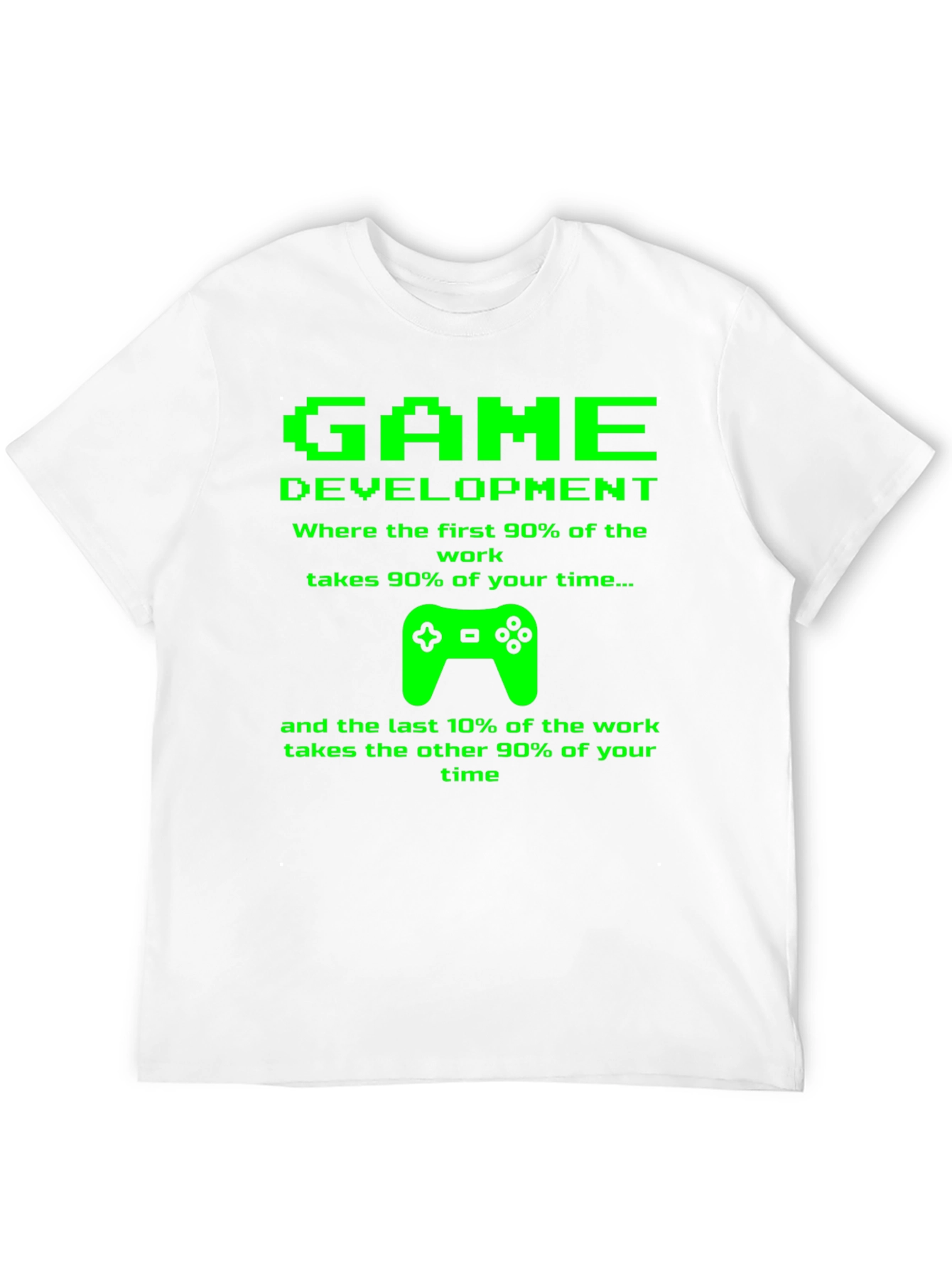 Game Development Funny Black T-Shirt
