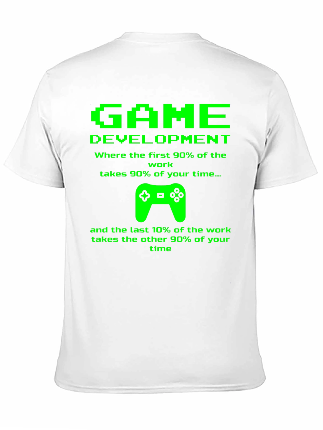 Game Development Funny Black T-Shirt