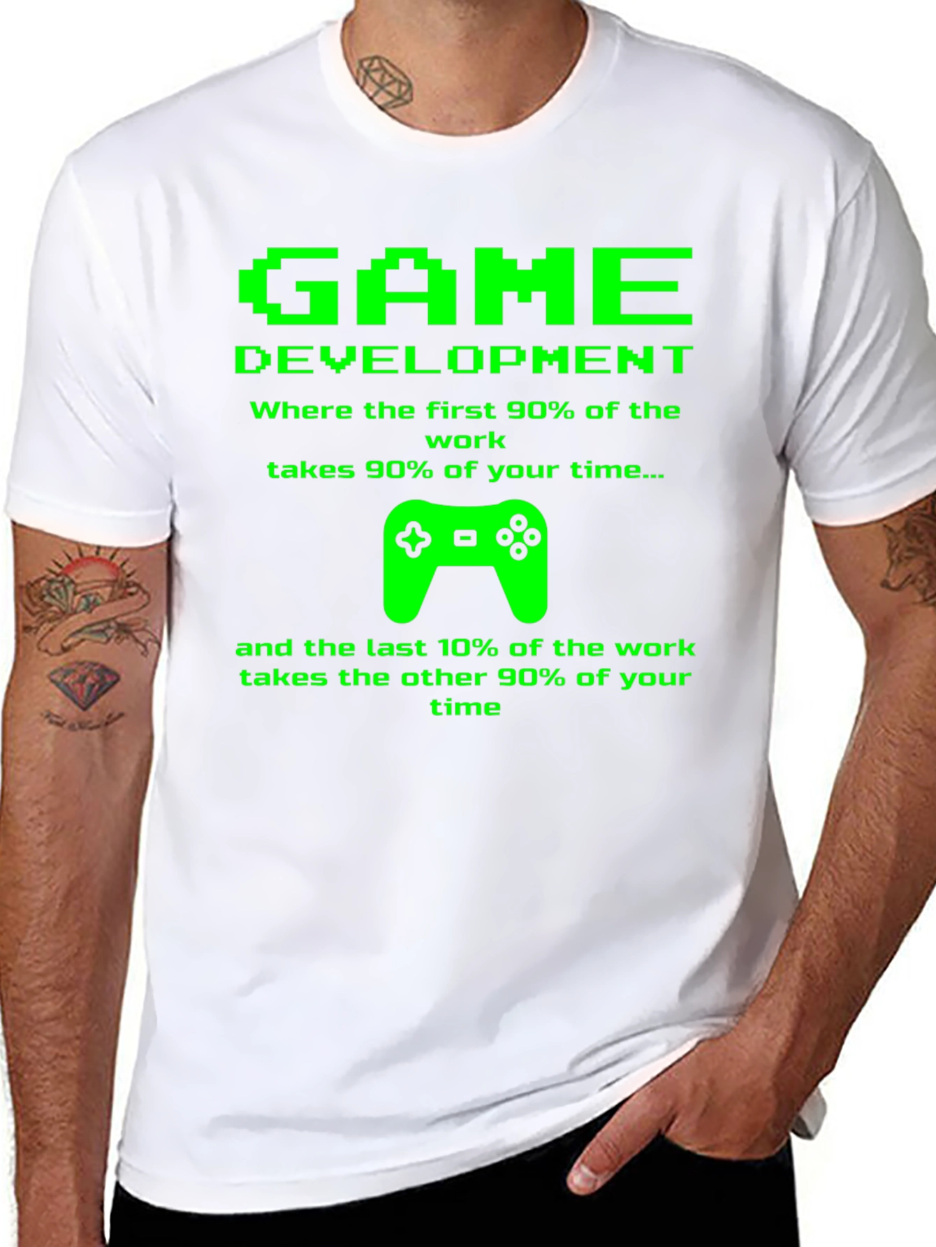 Game Development Funny Black T-Shirt