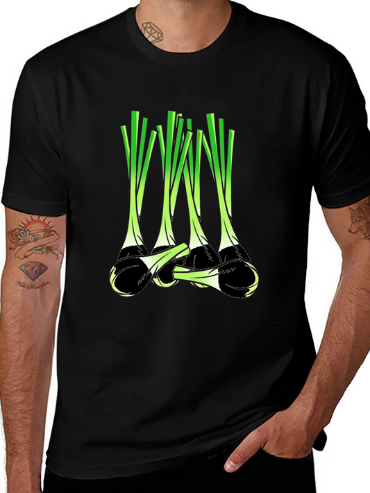 Fresh Leeks Graphic Tee - Organic Farmer Style
