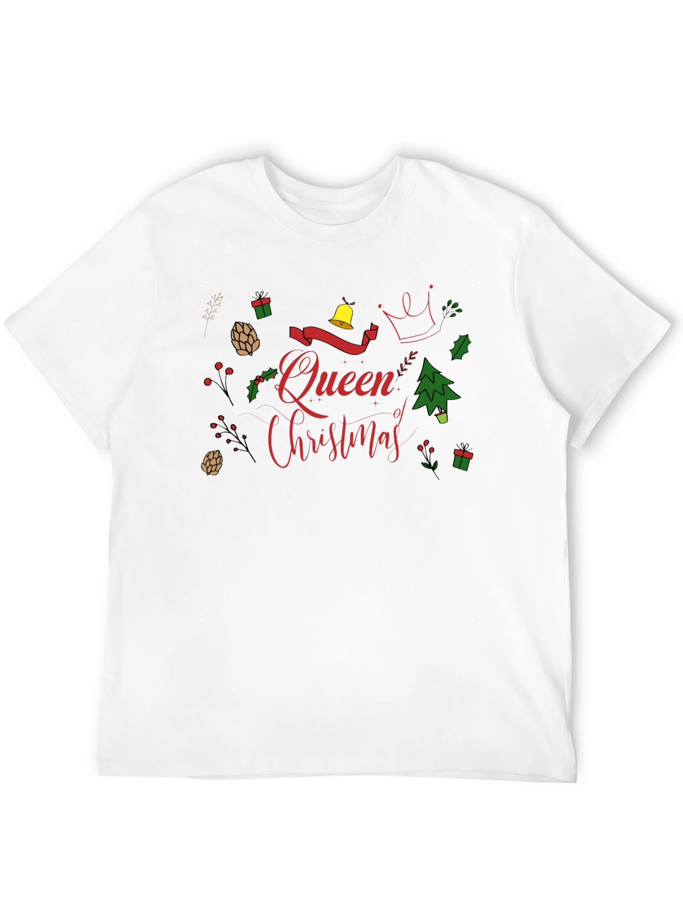 Queen of Christmas T-Shirt - Holiday Festive Tee