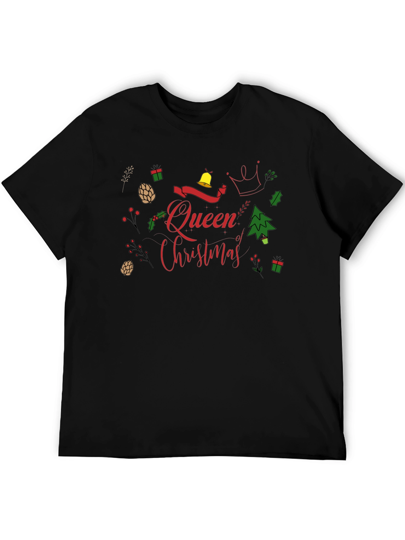 Queen of Christmas T-Shirt - Holiday Festive Tee