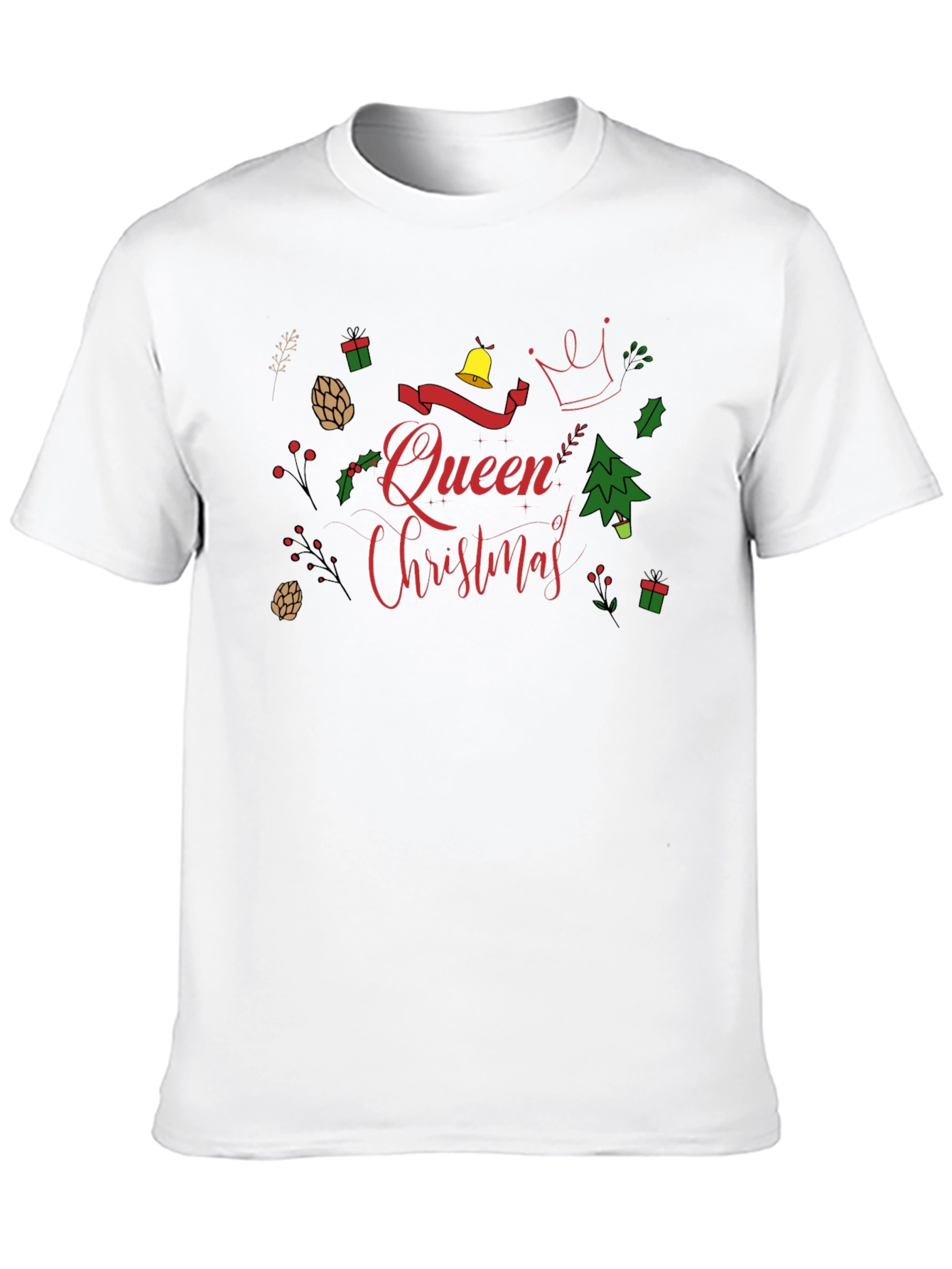 Queen of Christmas T-Shirt - Holiday Festive Tee