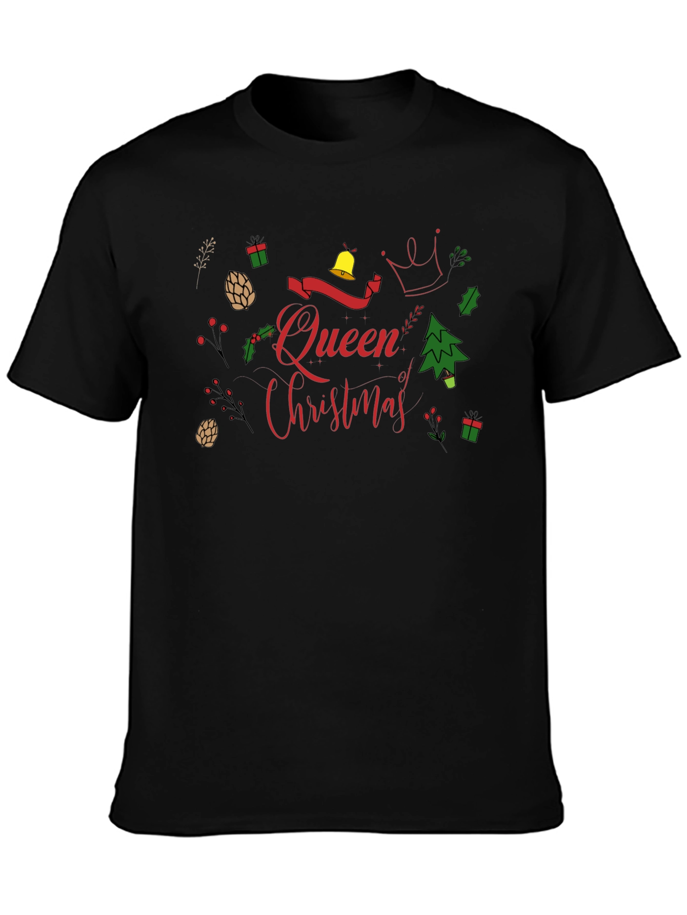 Queen of Christmas T-Shirt - Holiday Festive Tee