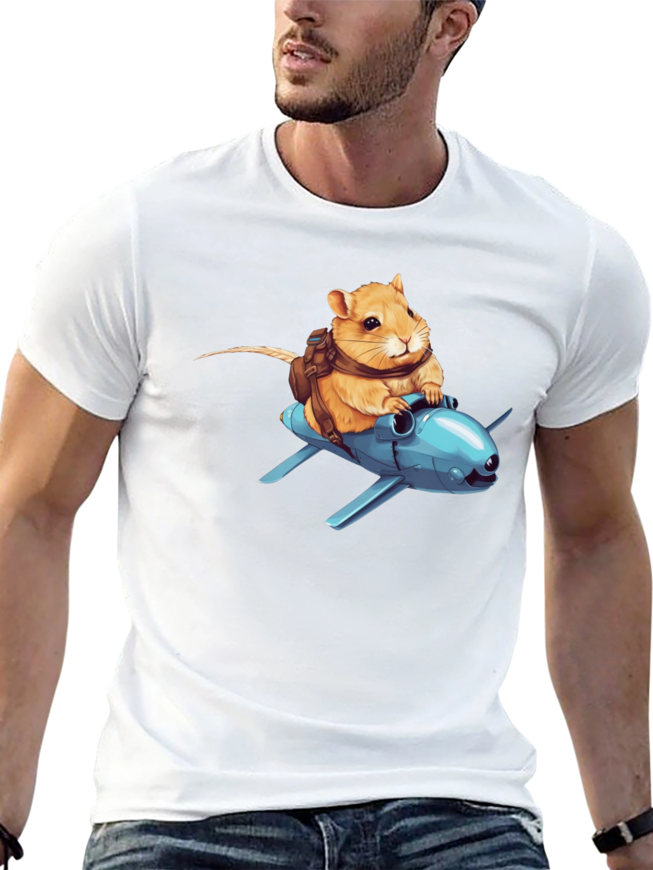 Gerbil Aviator T-Shirt