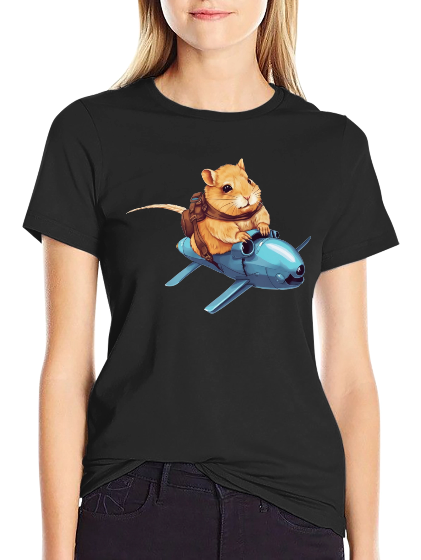 Gerbil Aviator T-Shirt